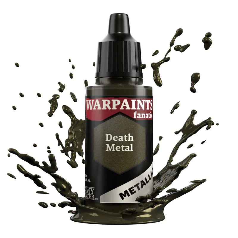Army Painter Warpaints Fanatic Metallic: Death Metal 18ml - Loaded Dice