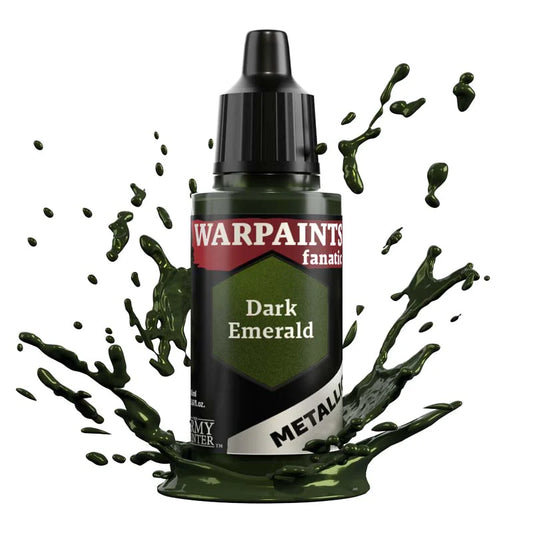 Army Painter Warpaints Fanatic Metallic: Dark Emerald 18ml - Loaded Dice