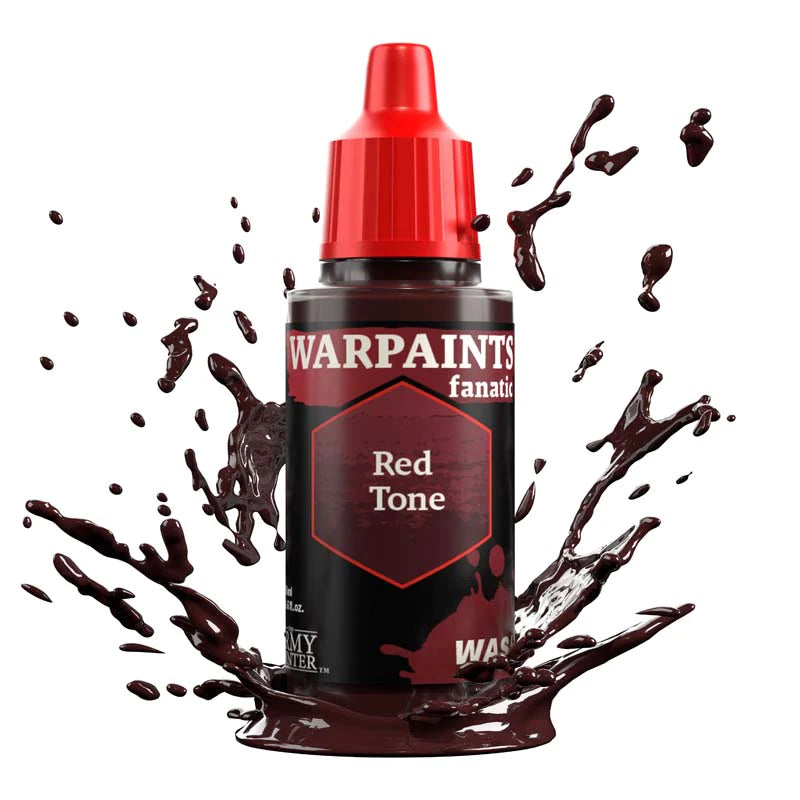Army Painter Warpaints Fanatic Wash: Red Tone 18ml - Loaded Dice