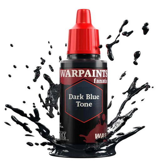 Army Painter Warpaints Fanatic Wash: Dark Blue Tone 18ml - Loaded Dice
