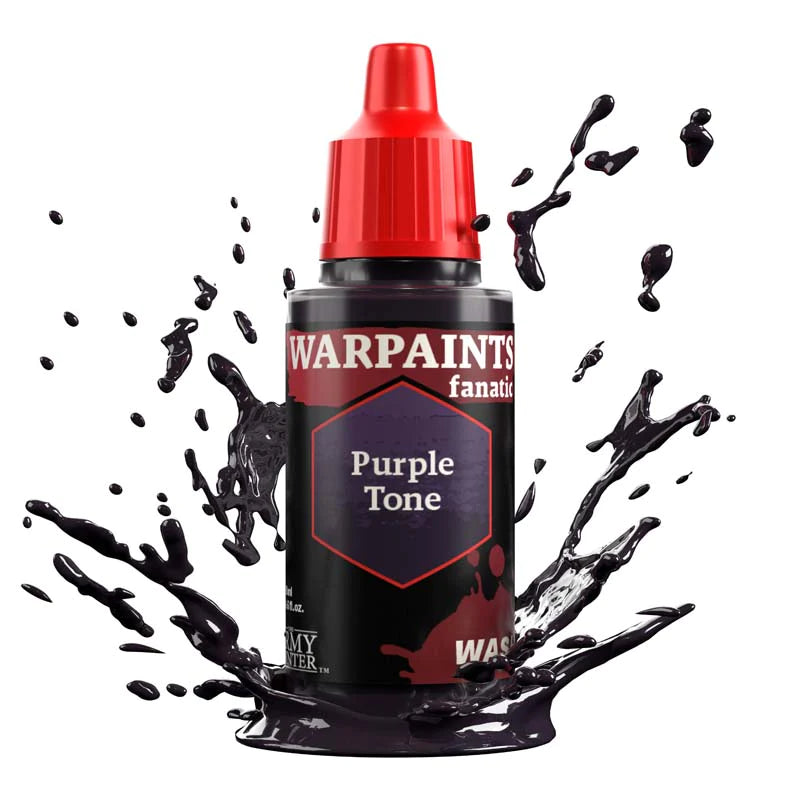 Army Painter Warpaints Fanatic Wash: Purple Tone 18ml - Loaded Dice