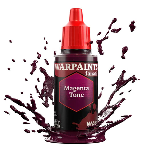 Army Painter Warpaints Fanatic Wash: Magenta Tone 18ml - Loaded Dice