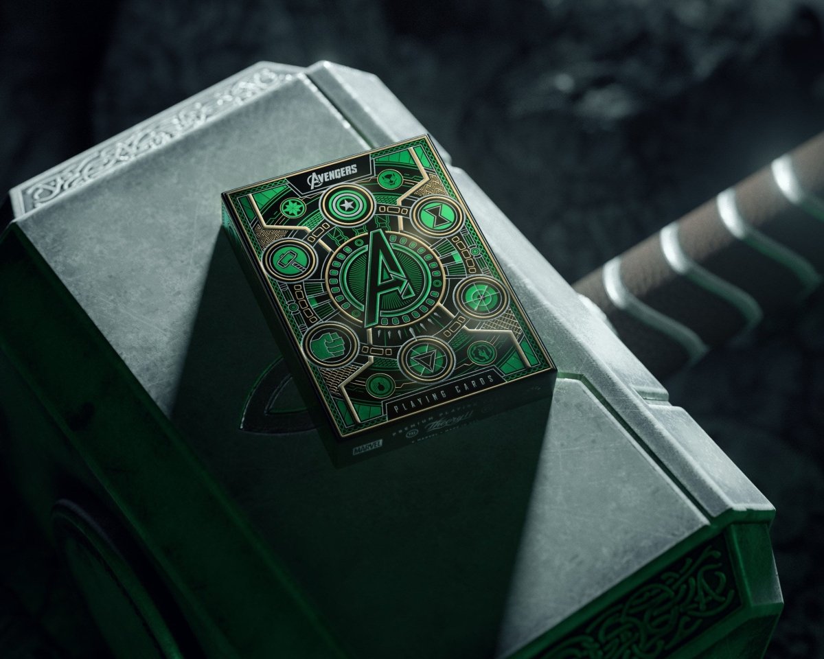 Avengers - The Infinity Saga Playing Cards Green Version - Loaded Dice