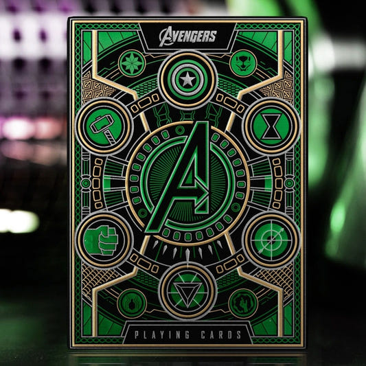 Avengers - The Infinity Saga Playing Cards Green Version - Loaded Dice