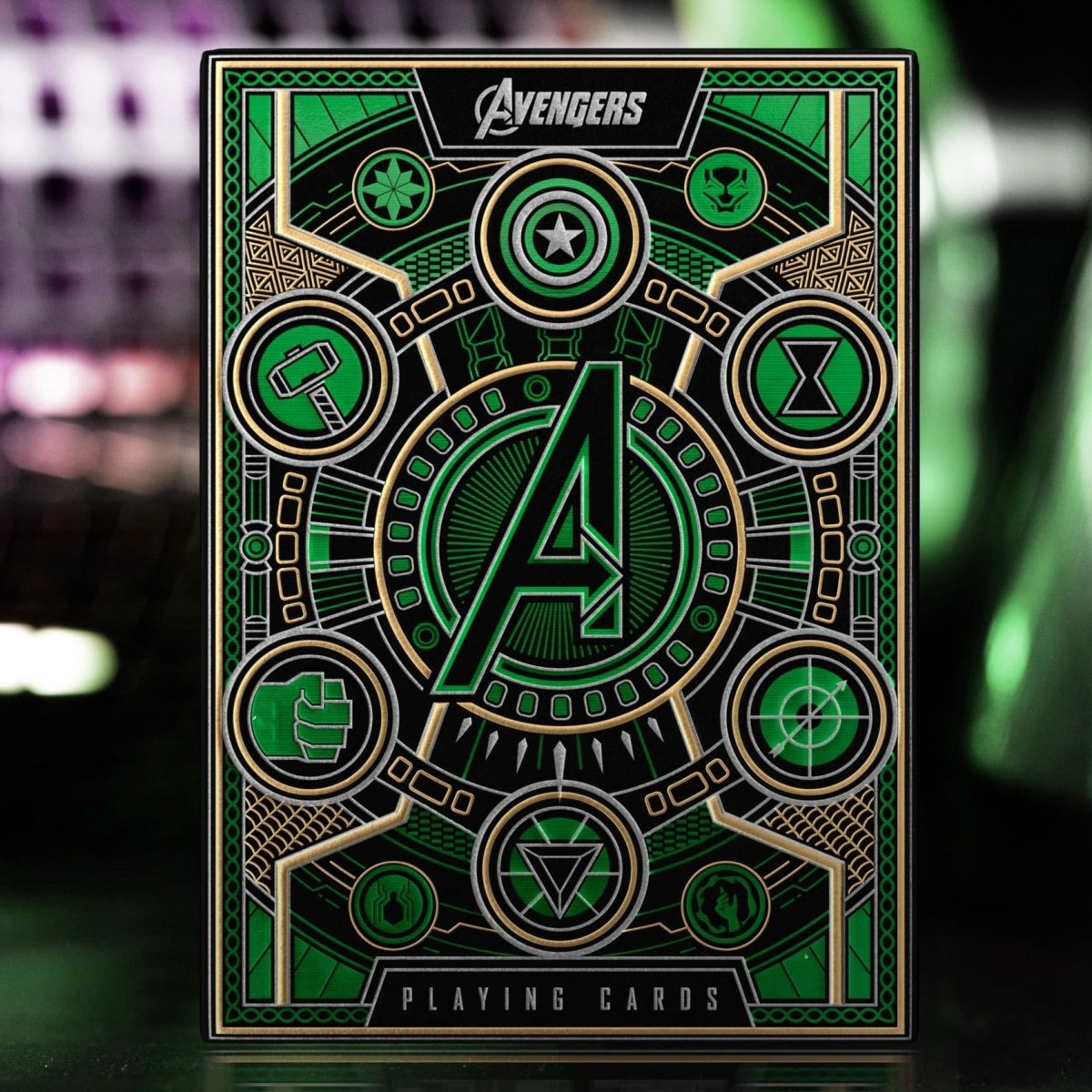 Avengers - The Infinity Saga Playing Cards Green Version - Loaded Dice