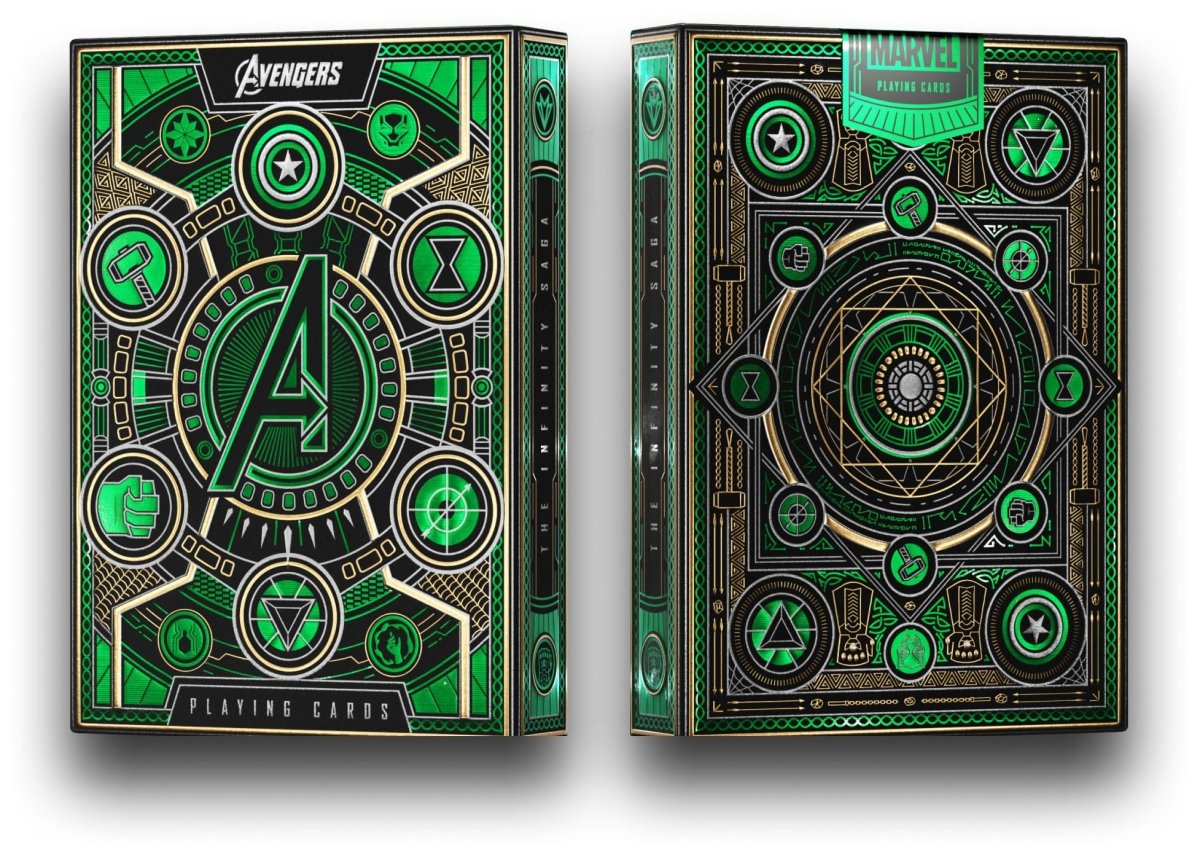 Avengers - The Infinity Saga Playing Cards Green Version - Loaded Dice