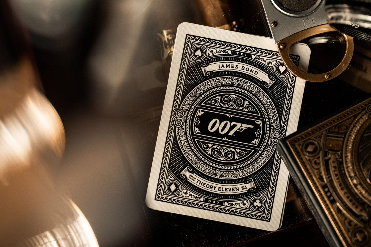 James Bond 007 Playing Cards - Loaded Dice
