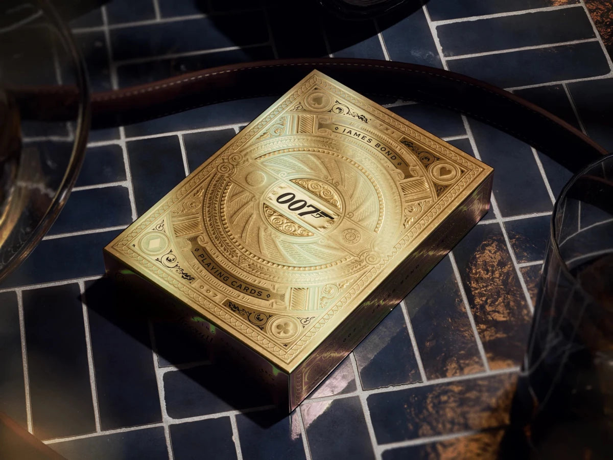 James Bond Playing Cards Box Set James Bond Gold Edition - Loaded Dice