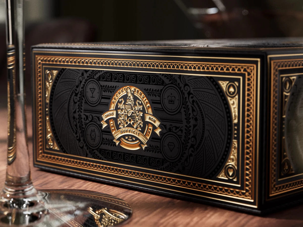 James Bond Playing Cards Box Set James Bond Gold Edition - Loaded Dice