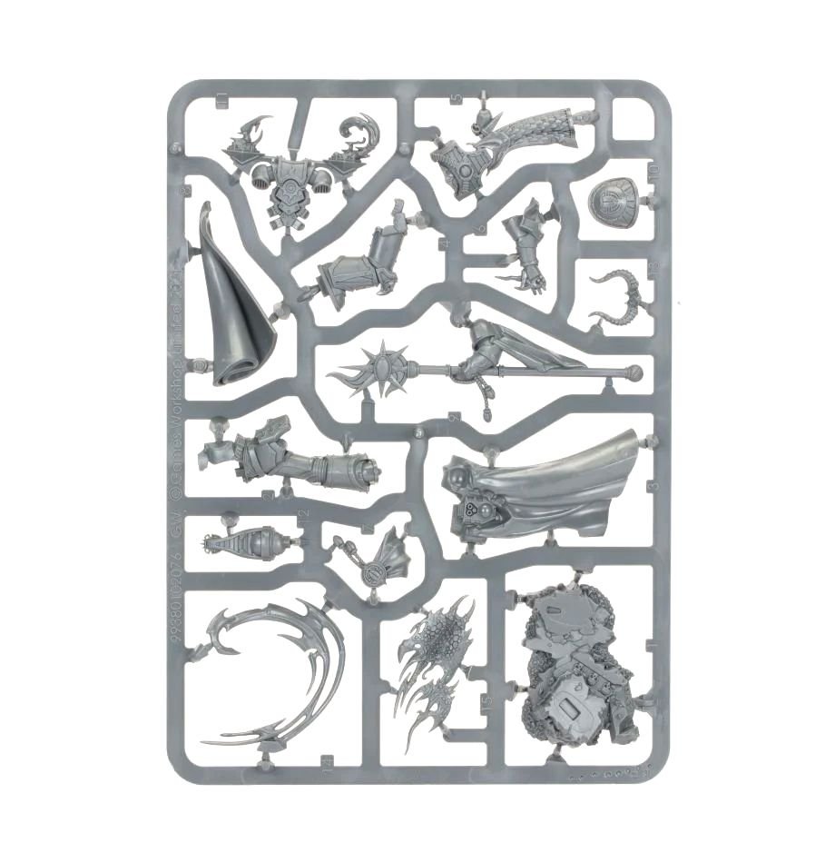 Thousand Sons: Infernal Master sprue contents - Loaded Dice