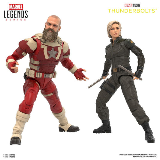 Hasbro Marvel Legends Yelena Belova and Red Guardian two pack from Thunderbolts