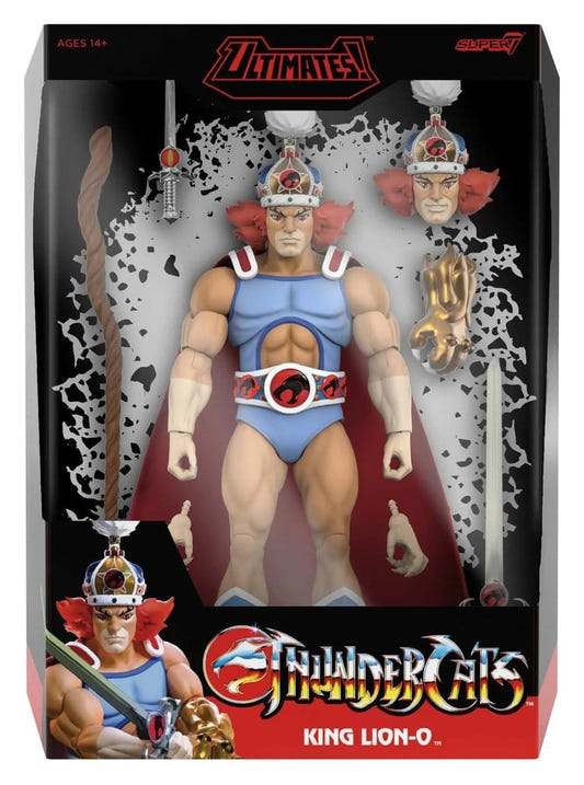 Super7 ThunderCats Ultimates King Lion-O in window box packaging