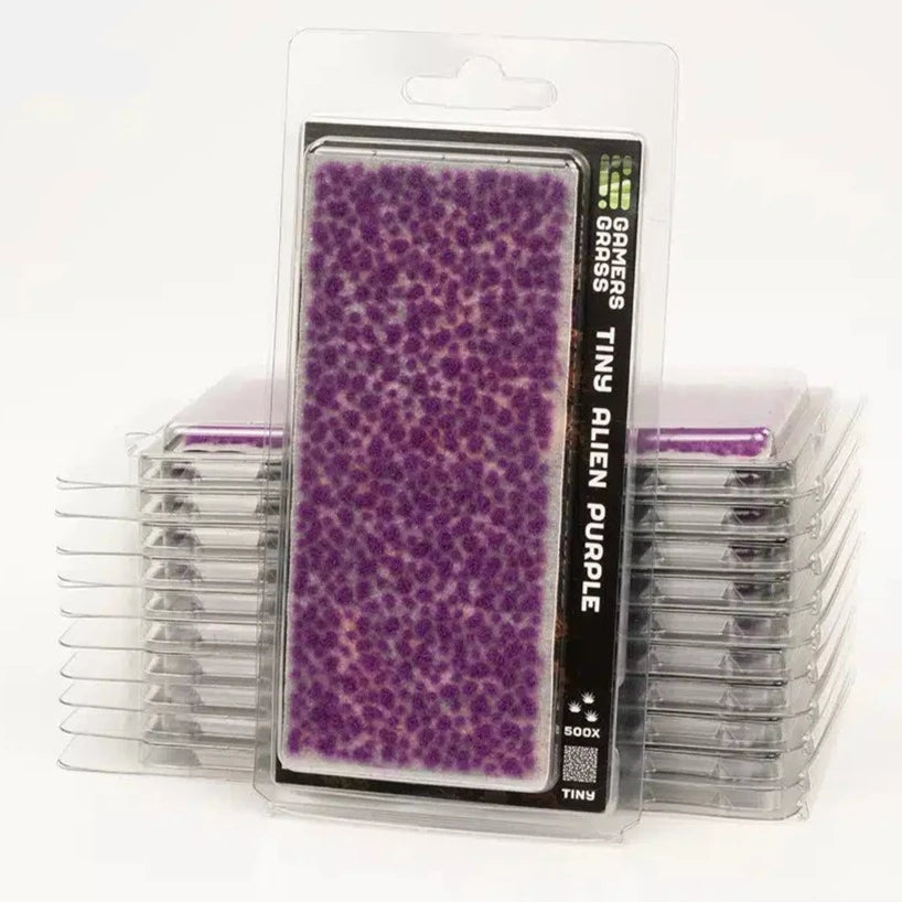 Gamers Grass Tiny Tufts - Alien Purple - Loaded Dice