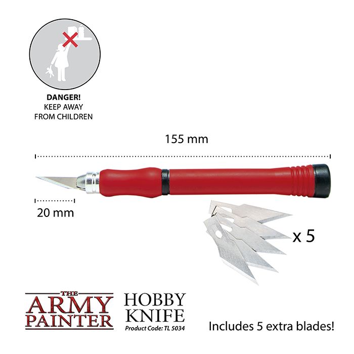 Army Painter Hobby Knife - Loaded Dice