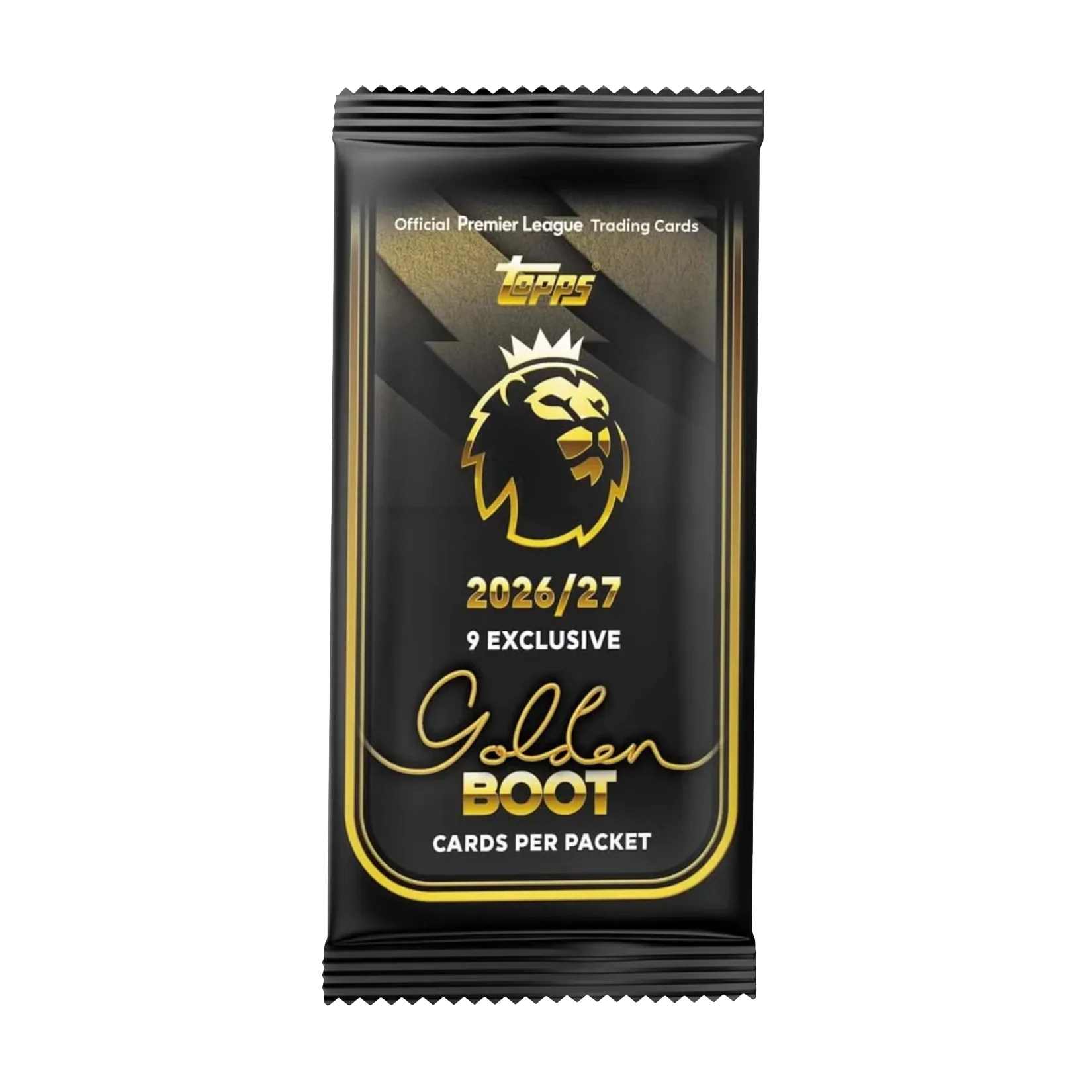 Topps Premier League 2026/27 Golden Boot exclusive pack of 9 cards