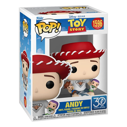 Toy Story Funko POP! Andy (30th Anniversary) 9cm - 1596 - Loaded Dice
