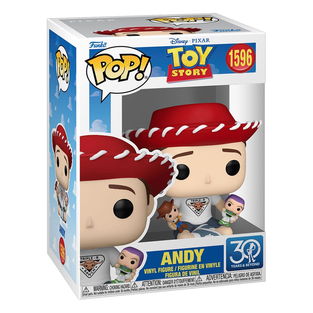 Toy Story Funko POP! Andy (30th Anniversary) 9cm - 1596 - Loaded Dice