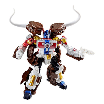 Transformers Age of the Primes Leader Class Action Figure Maximal Big Convoy 19 cm