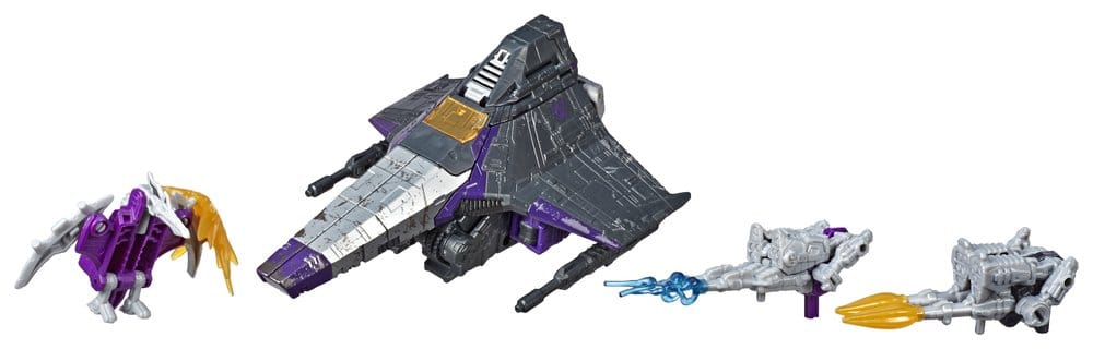 Transformers Generations War for Cybertron: Siege Voyager Class Action Figure 4-Pack Decepticon Phantomstrike Squadron 18 cm