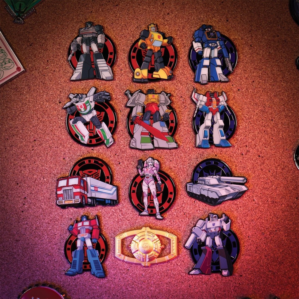 Transformers Mystery Pin Badge Blind Box - Loaded Dice