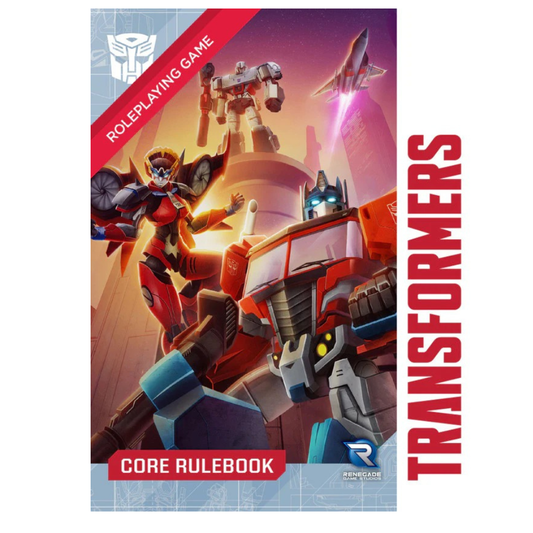 Transformers RPG Core Rulebook roleplaying book