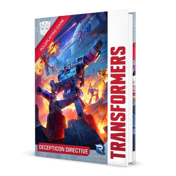 Transformers RPG Decepticon Directive Sourcebook roleplaying book