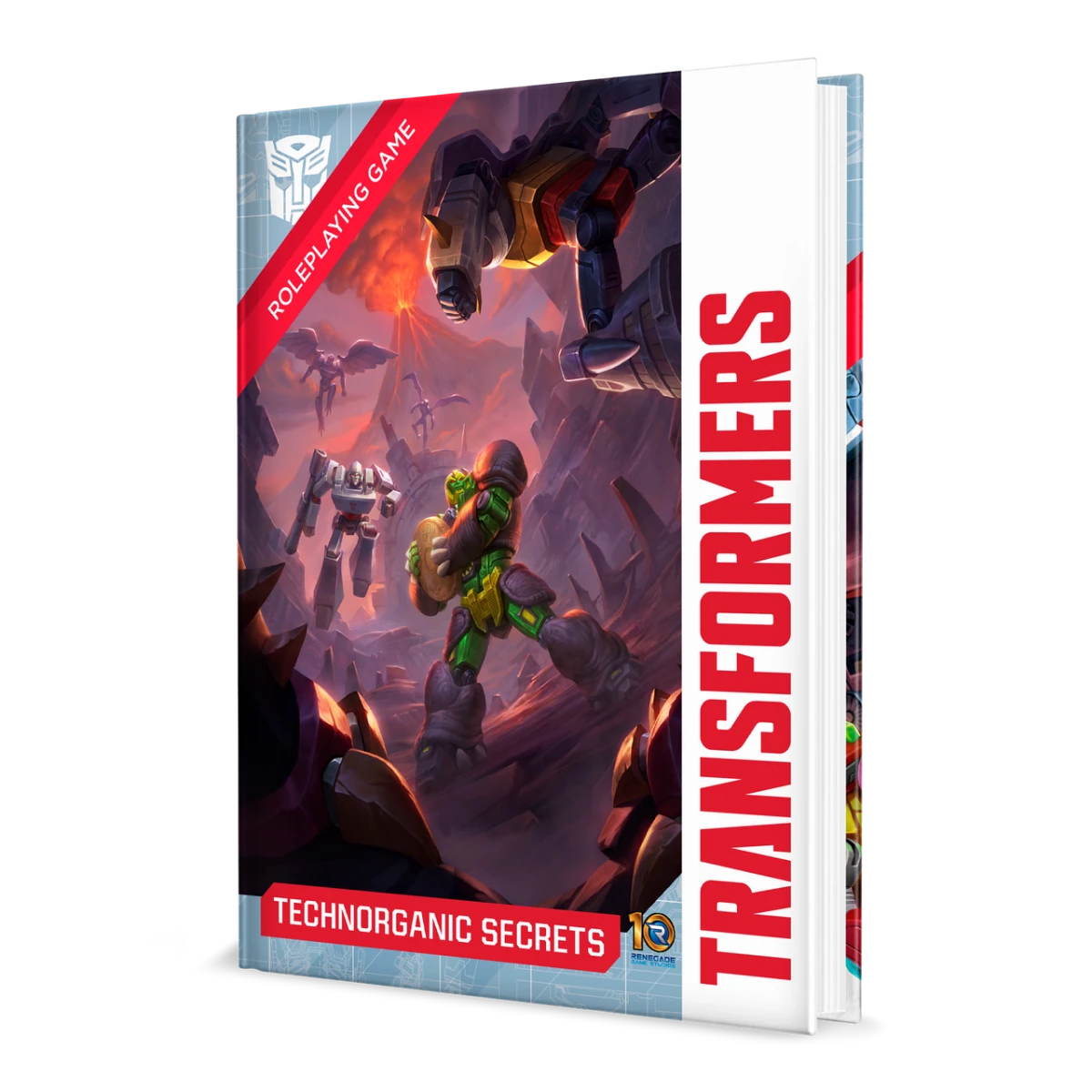 Transformers RPG: Technorganic Secrets Sourcebook roleplaying book