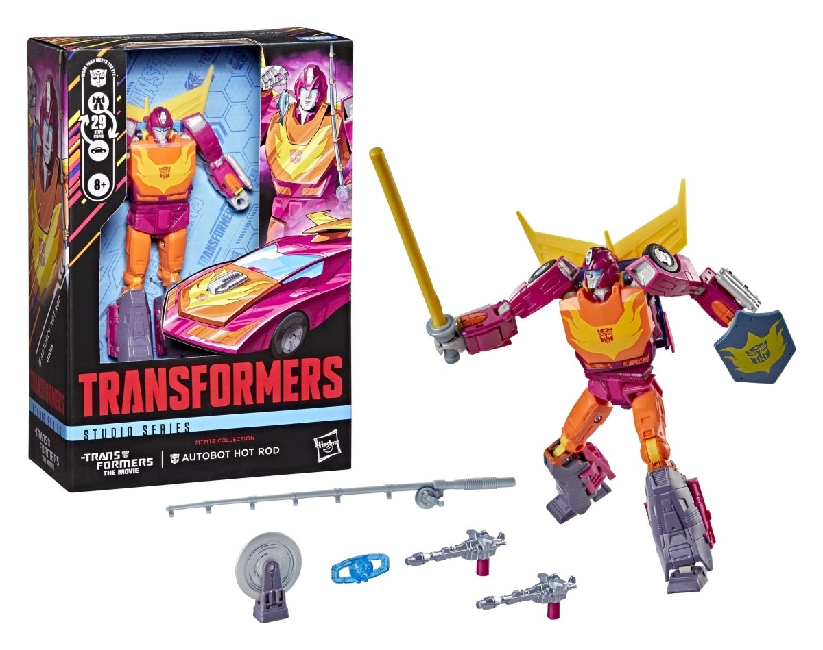 Transformers: The Movie Studio Series Voyager Class Action Figure MTMTE Collection: Autobot Hot Rod 14cm - Loaded Dice