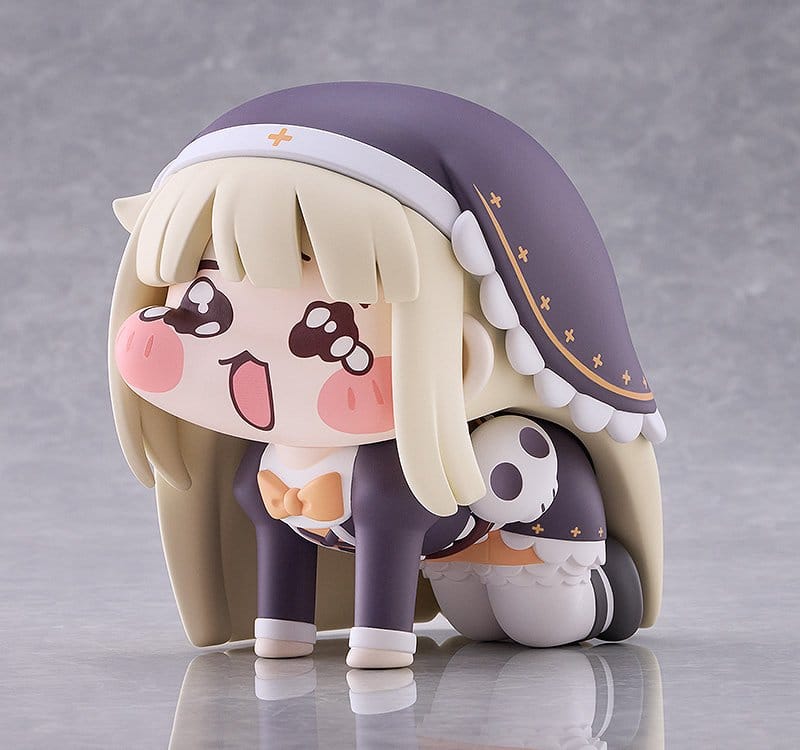 Trickal: Chibi Go Petite Speaki soft vinyl figure, three-quarter view facing left