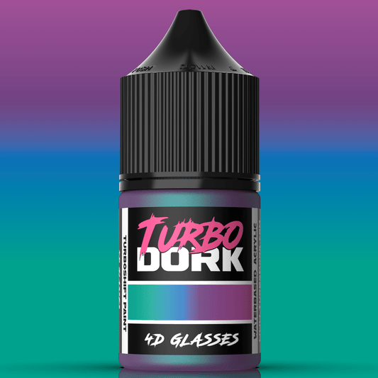Turbo Dork 4D Glasses colourshift acrylic paint 22ml dropper bottle