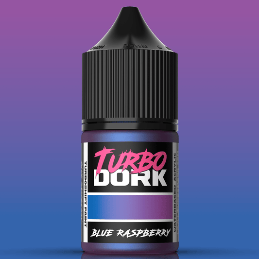 Turbo Dork Blue Raspberry colourshift acrylic paint 22ml dropper bottle