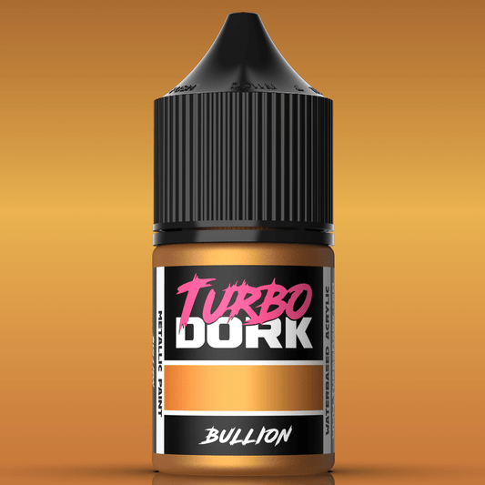 Turbo Dork Bullion metallic acrylic paint 22ml dropper bottle