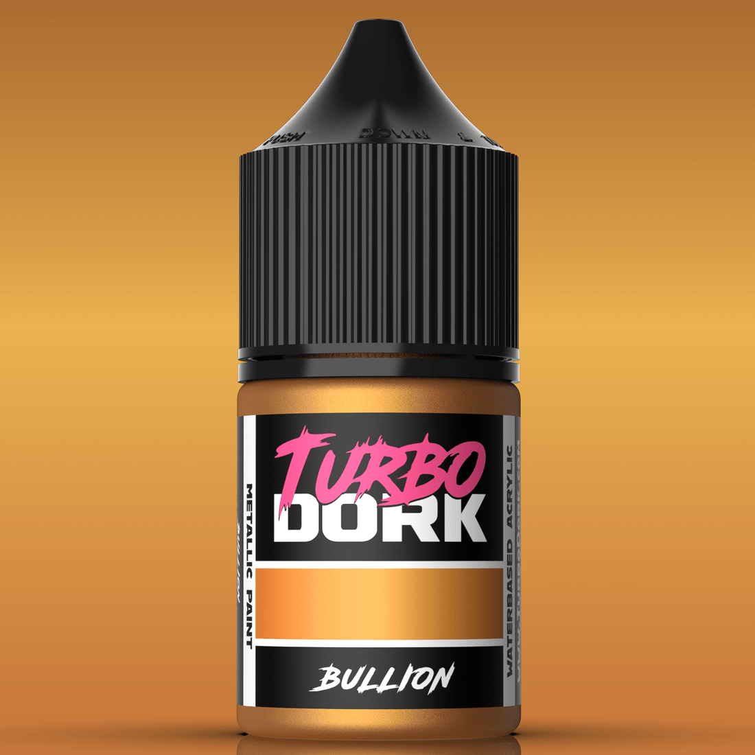 Turbo Dork Bullion metallic acrylic paint 22ml dropper bottle
