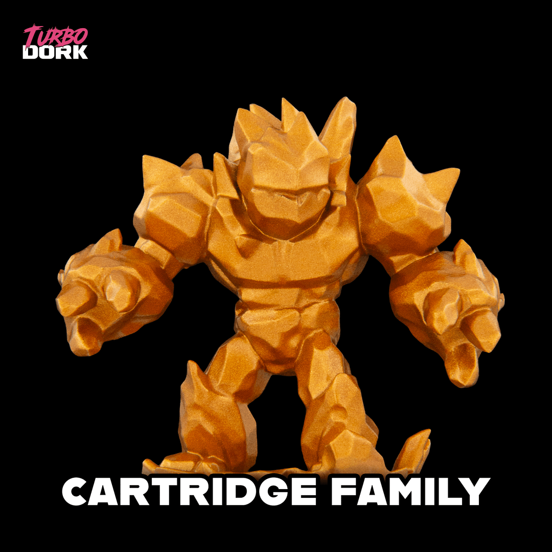 Turbo Dork: Cartridge Family Metallic Acrylic Paint 22ml - Loaded Dice