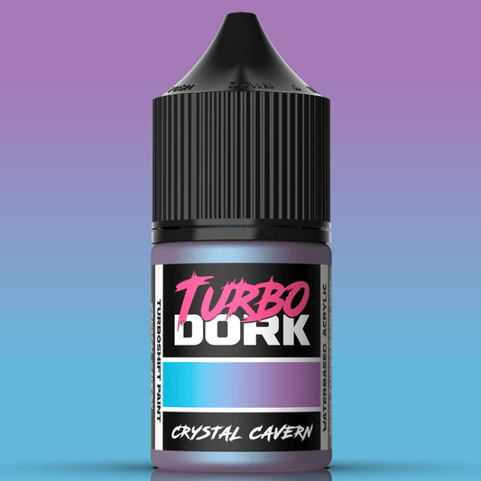 Turbo Dork Crystal Cavern colourshift acrylic paint 22ml dropper bottle