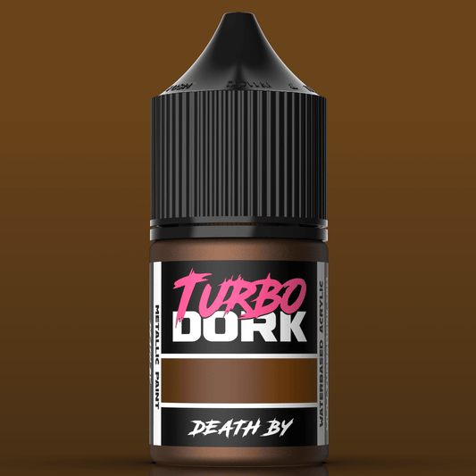 Turbo Dork Death By metallic acrylic paint 22ml dropper bottle