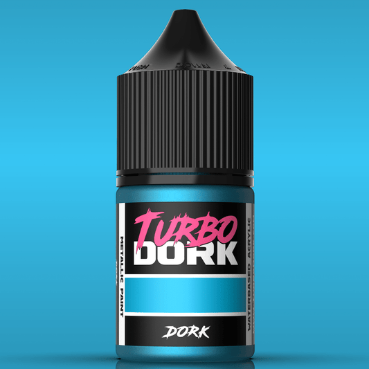 Turbo Dork Dork metallic acrylic paint 22ml dropper bottle