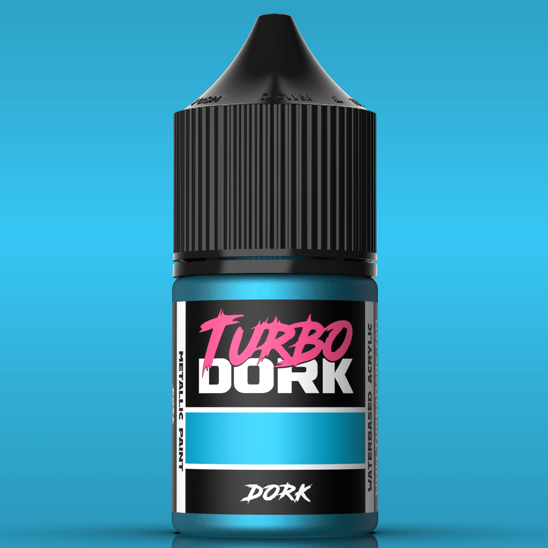 Turbo Dork Dork metallic acrylic paint 22ml dropper bottle
