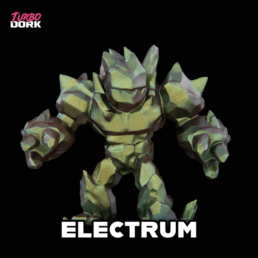 Turbo Dork: Electrum TurboShift Acrylic Paint 22ml - Loaded Dice