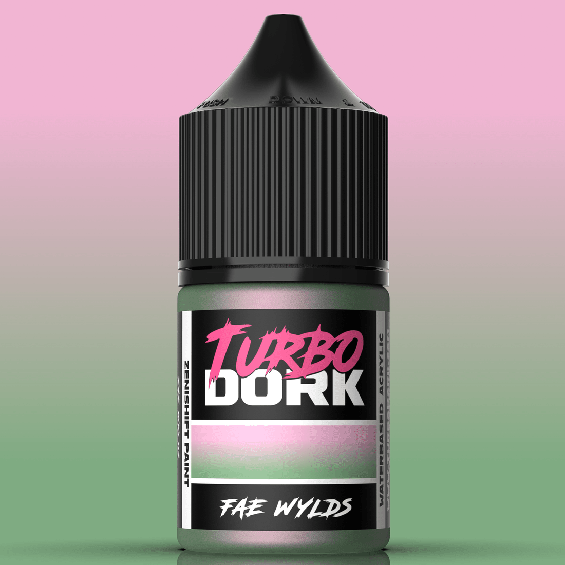 Turbo Dork Fae Wylds colourshift acrylic paint 22ml dropper bottle