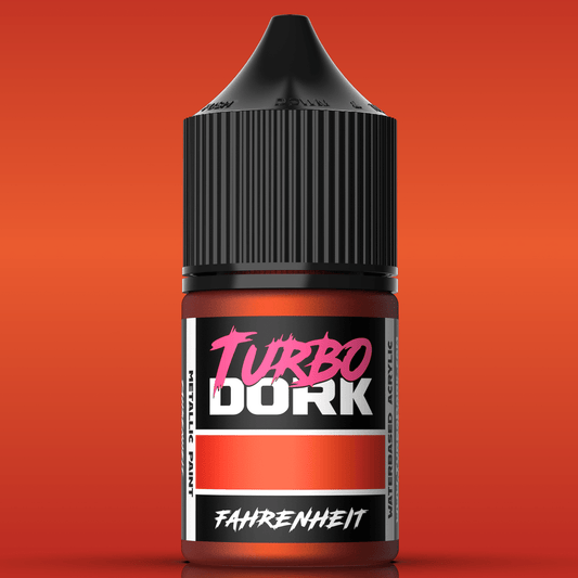 Turbo Dork Fahrenheit metallic acrylic paint 22ml dropper bottle