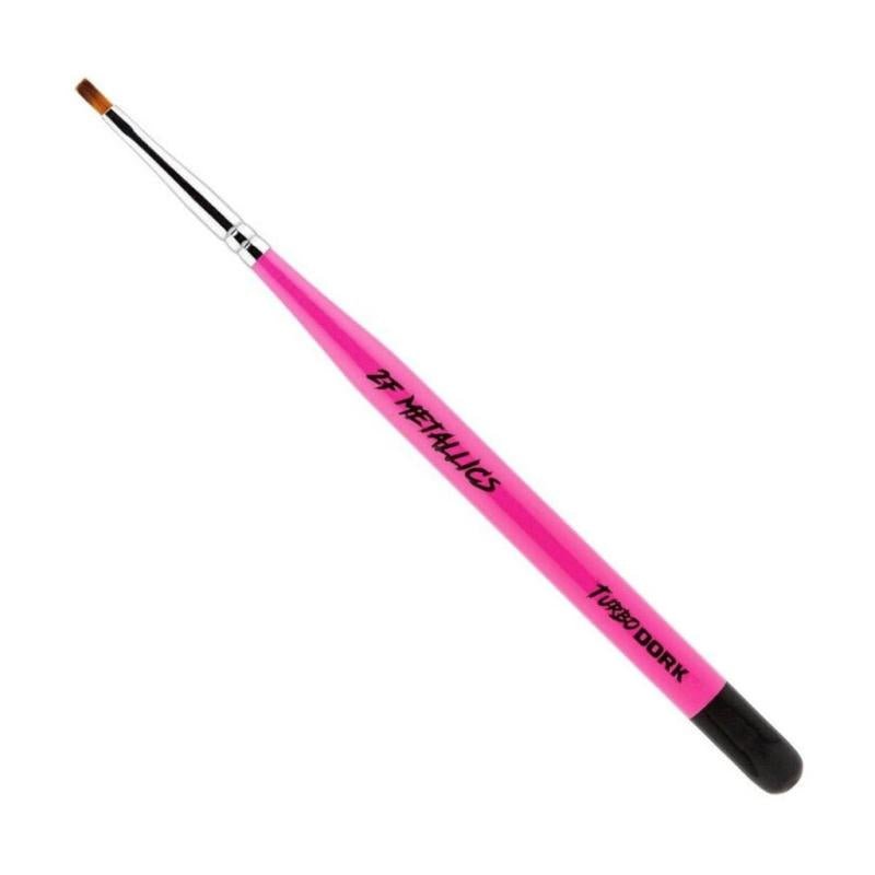 Turbo Dork Fauxlinsky Metallics Brush Size 2 Flat – packaging