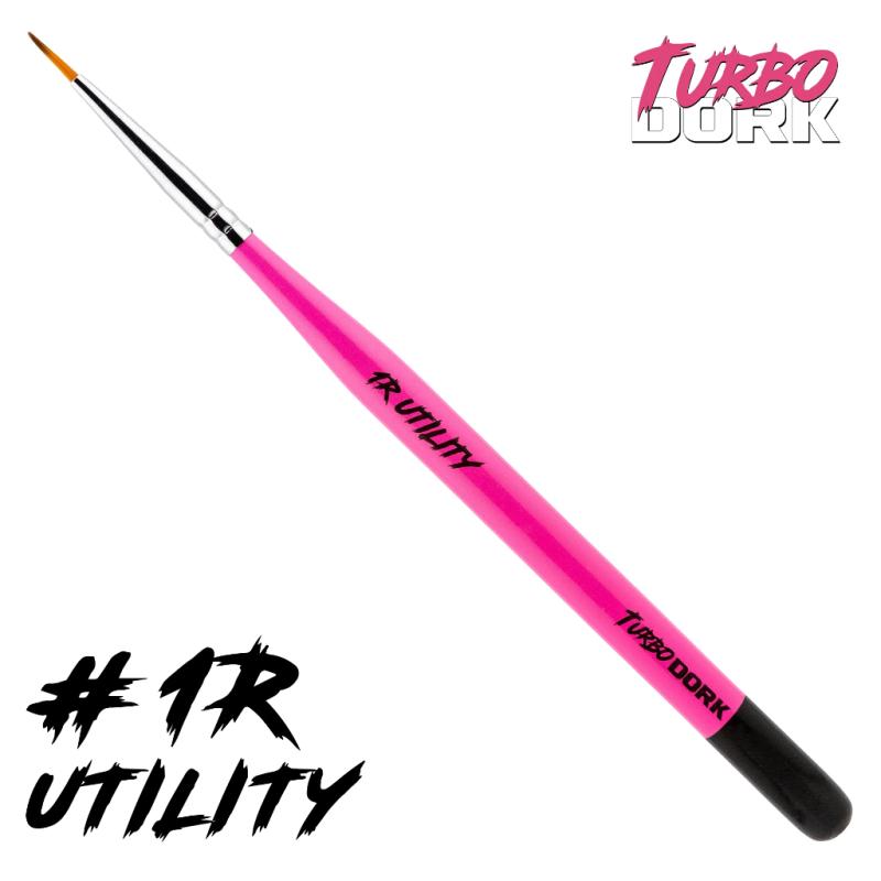 Turbo Dork Fauxlinsky Utility Brush Size 1 Round