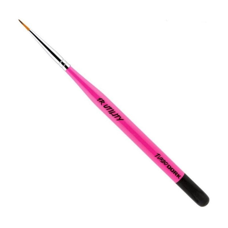 Turbo Dork Fauxlinsky Utility Brush Size 1 Round – packaging