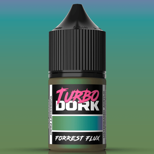 Turbo Dork Forrest Flux colourshift acrylic paint 22ml dropper bottle