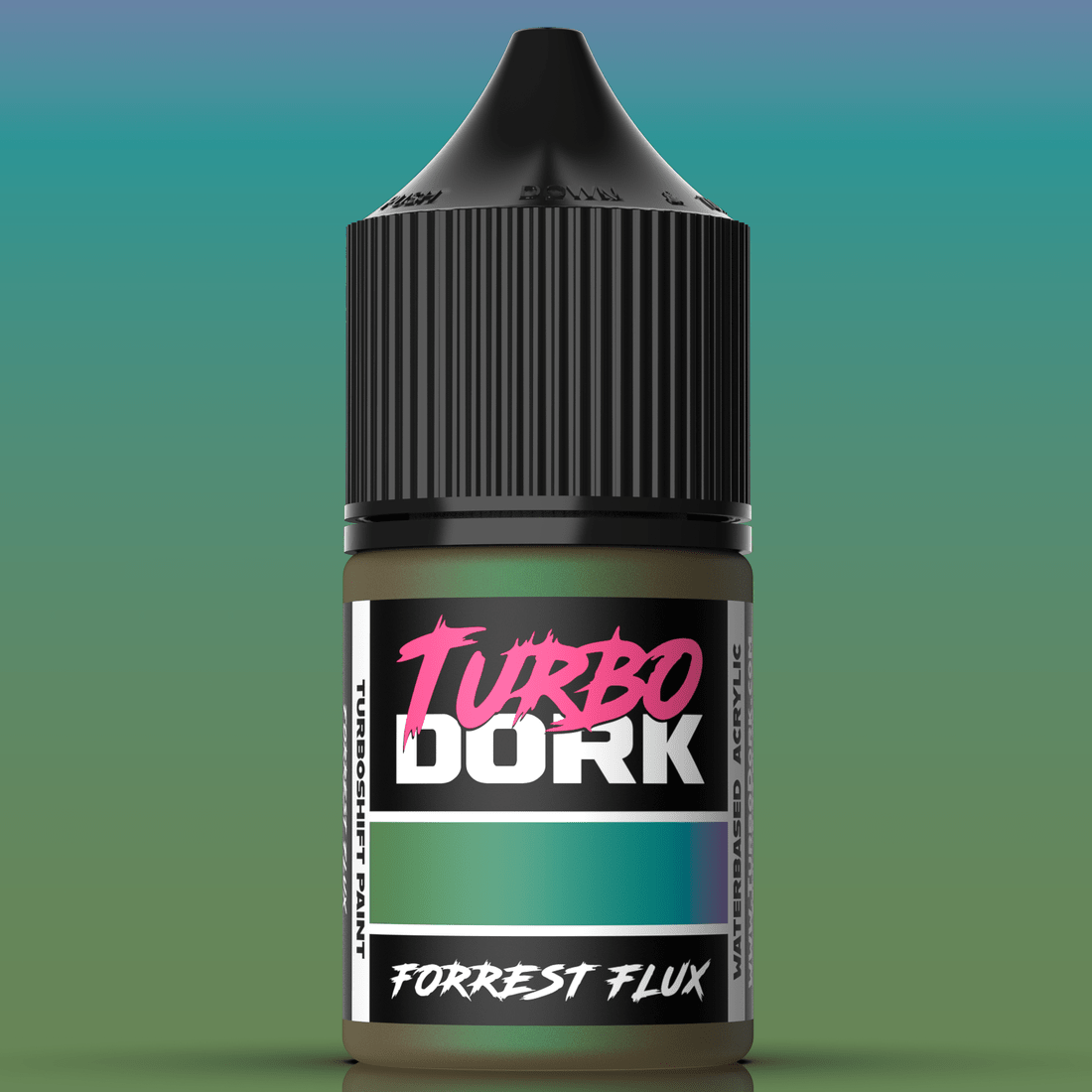 Turbo Dork Forrest Flux colourshift acrylic paint 22ml dropper bottle