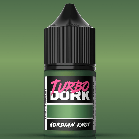 Turbo Dork Gordian Knot metallic acrylic paint 22ml dropper bottle
