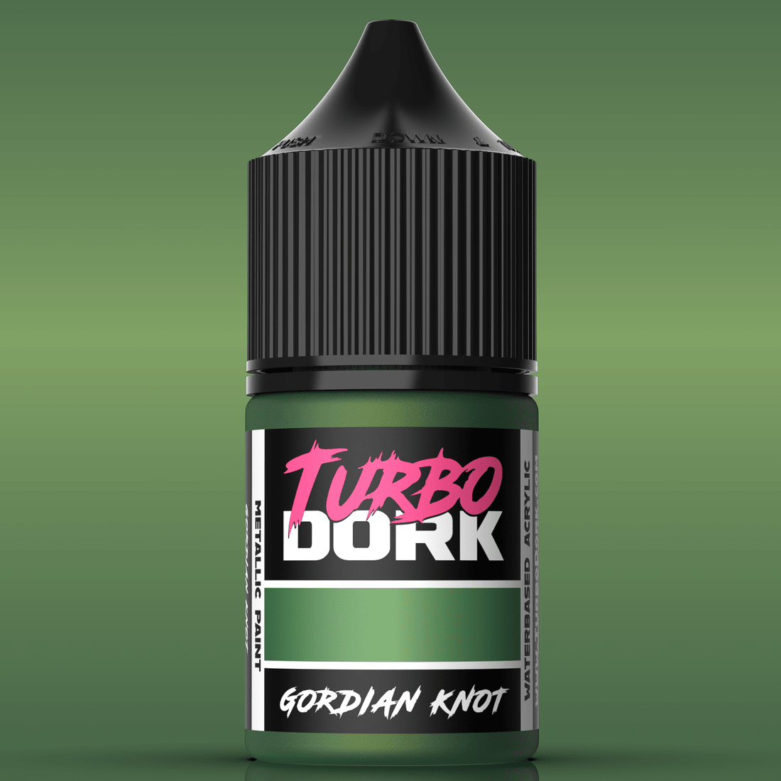 Turbo Dork Gordian Knot metallic acrylic paint 22ml dropper bottle