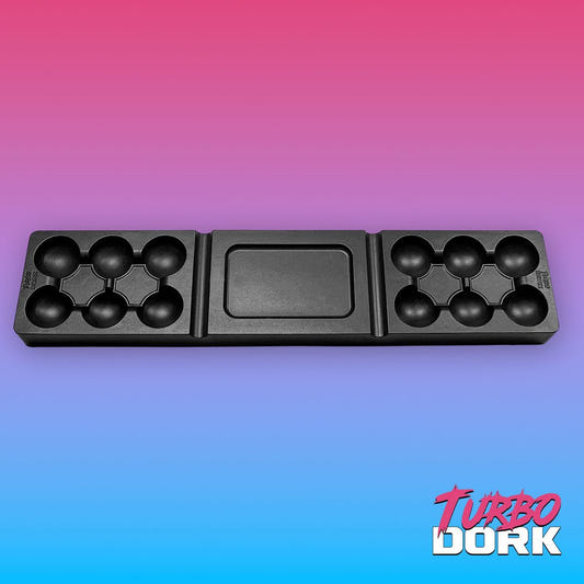 Turbo Dork Large Black Non-Stick Silicone Dry Palette hobby accessory