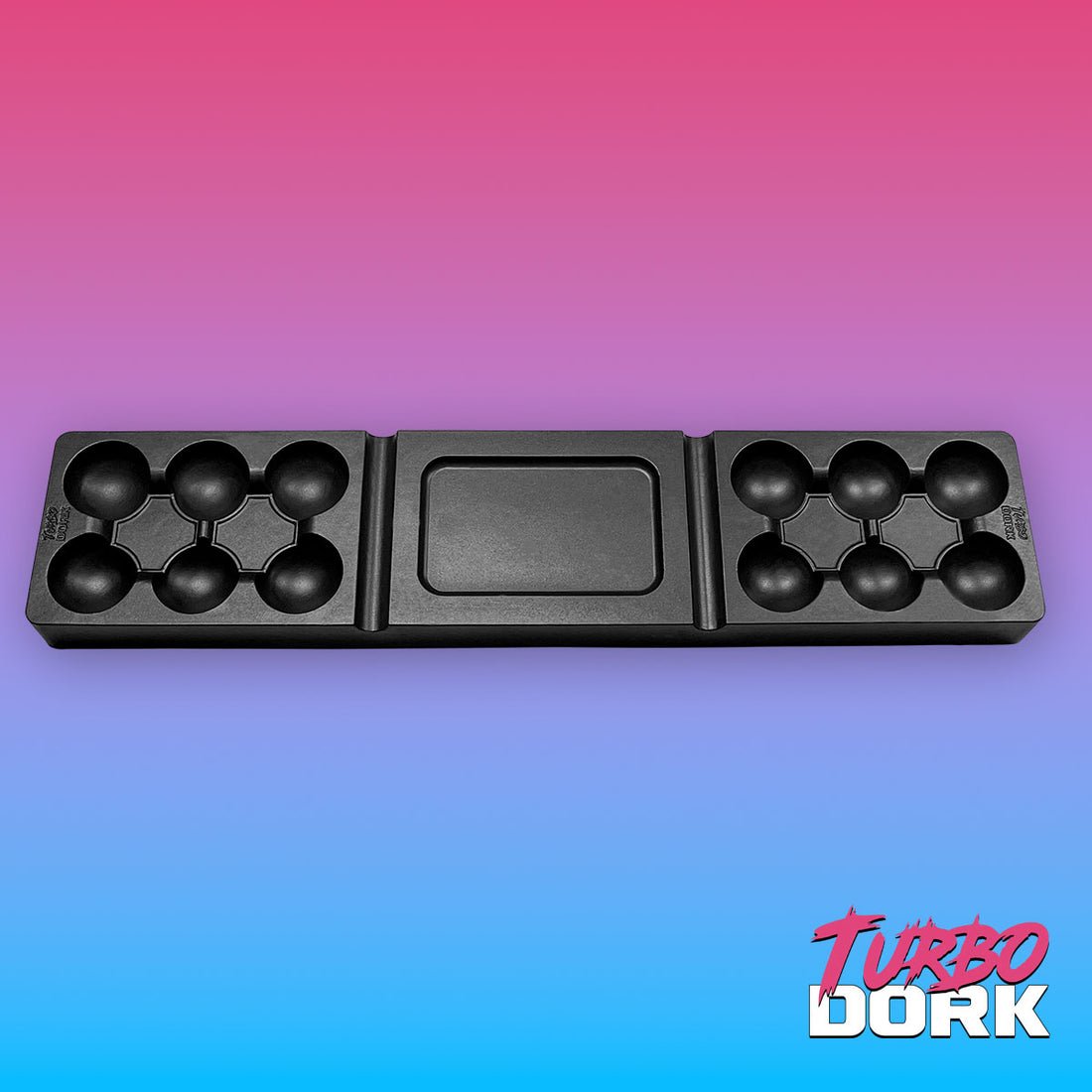 Turbo Dork Large Black Non-Stick Silicone Dry Palette hobby accessory